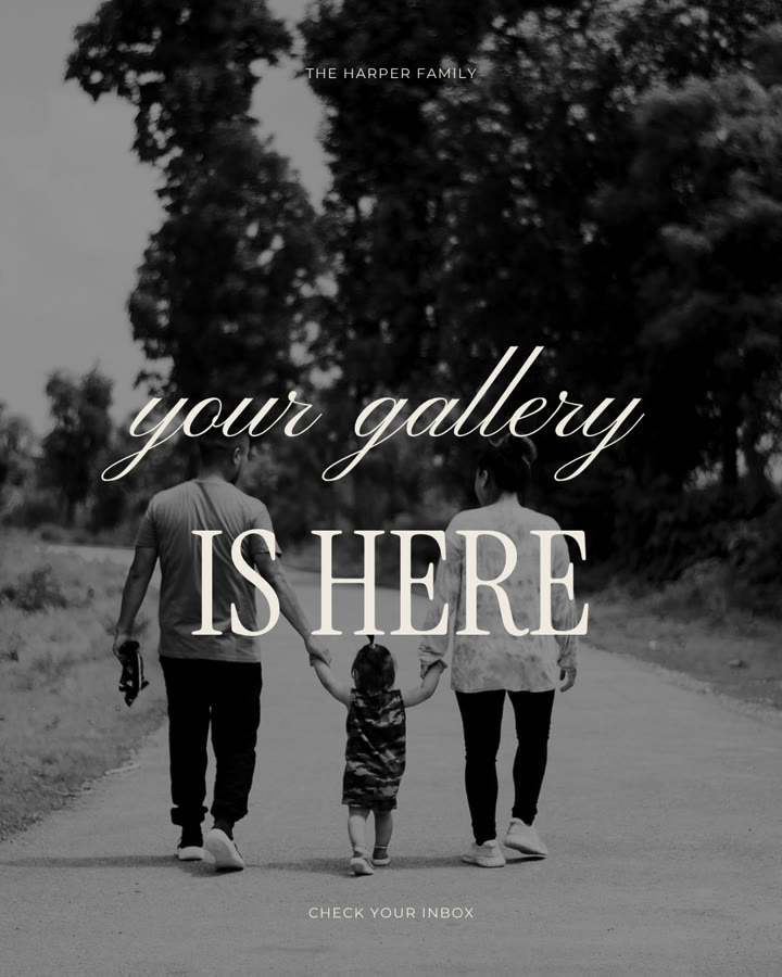 Gallery reveal post template